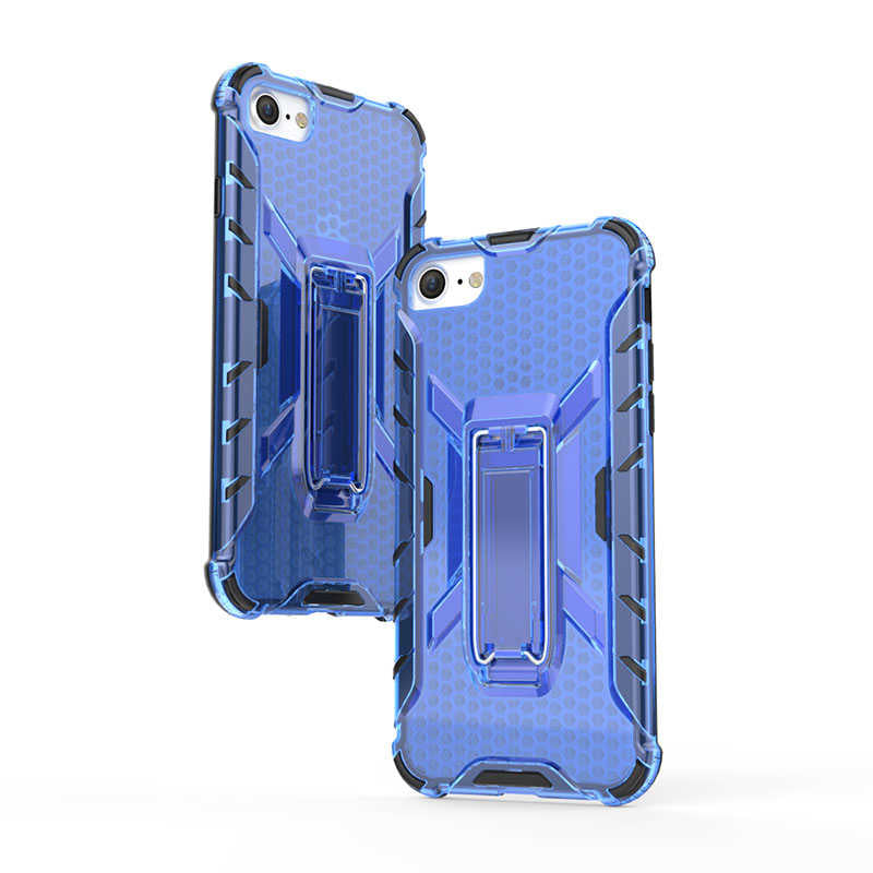 Apple iPhone SE 2022 Kılıf Zore Klik Silikon Renksiz