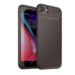 Apple iPhone SE 2022 Kılıf Zore Negro Silikon Kapak Lacivert