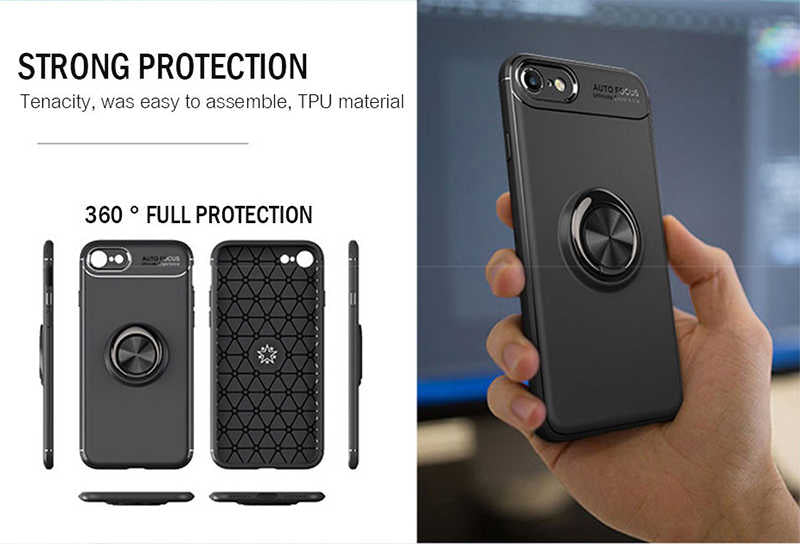 Apple iPhone SE 2022 Kılıf Zore Ravel Silikon Kapak Siyah