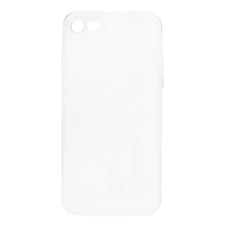 Apple iPhone SE 2022 Kılıf Zore Süper Silikon Kapak Renksiz