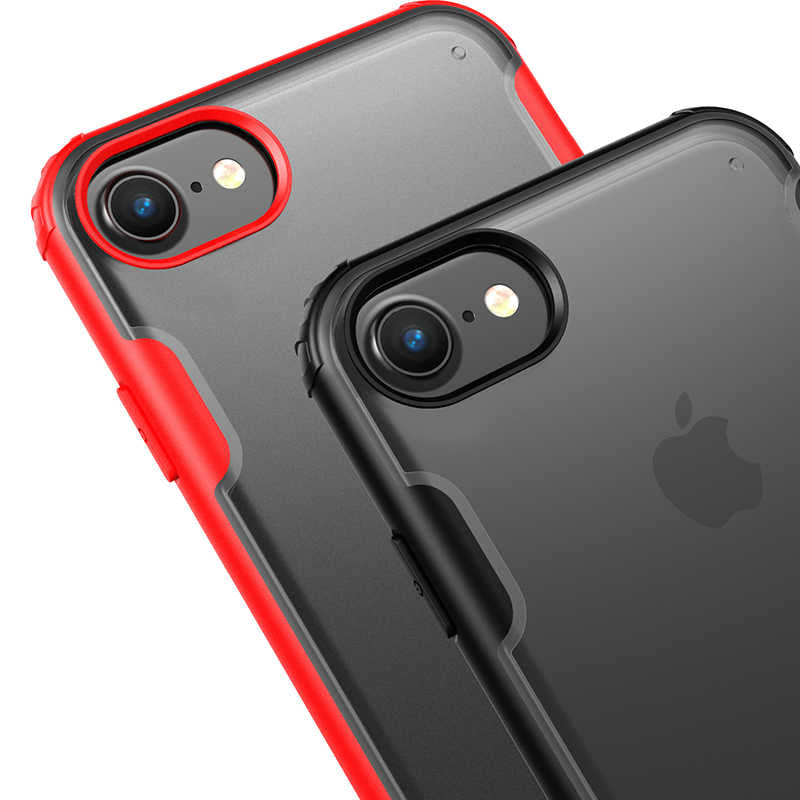 Apple iPhone SE 2022 Kılıf Zore Volks Kapak Siyah