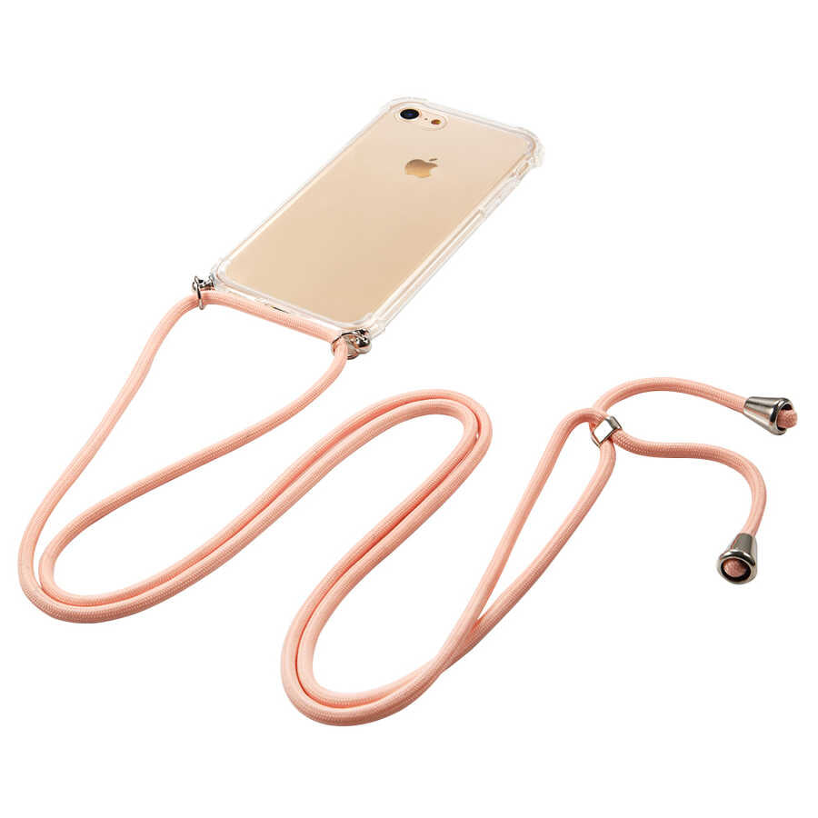 Apple iPhone SE 2022 Kılıf Zore X-Rop Kapak Renksiz