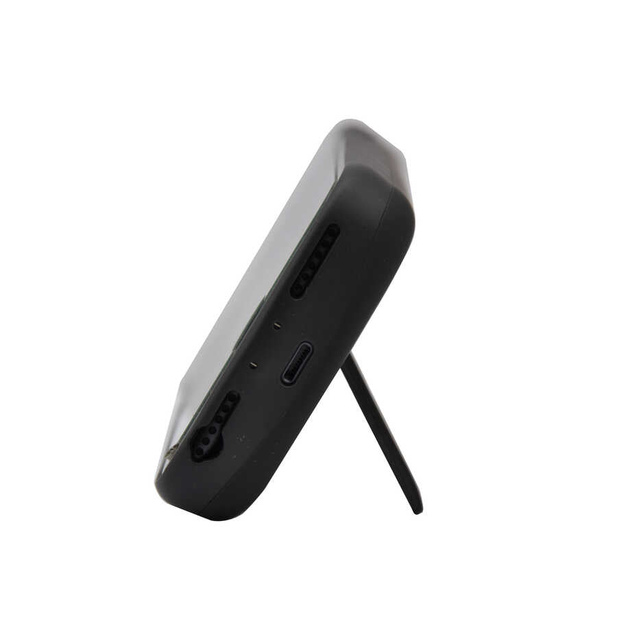 Apple iPhone SE 2022 Zore Şarjlı Kılıf Siyah