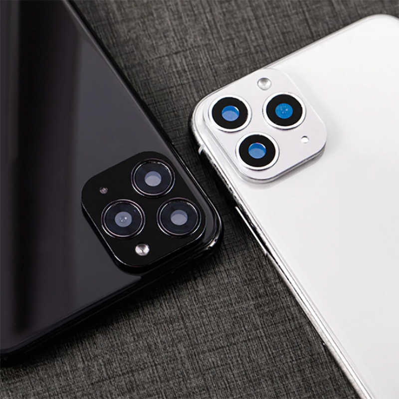 Apple iPhone X Zore CP-01 iPhone 11 Pro Max Kamera Lens Dönüştürücü Beyaz