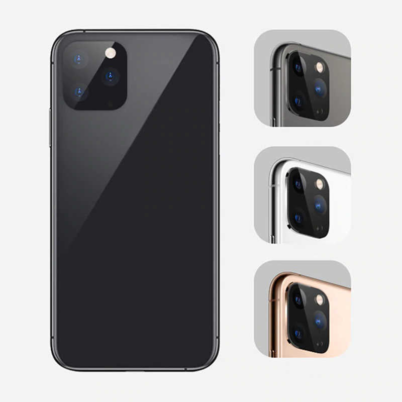 Apple iPhone X CP-03 Zore iPhone 11 Pro Max Kamera Lens Dönüştürücü Gold