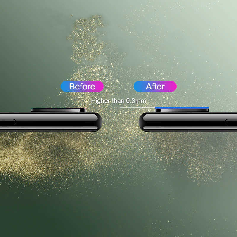 Apple iPhone X CP-03 Zore iPhone 11 Pro Max Kamera Lens Dönüştürücü Gold