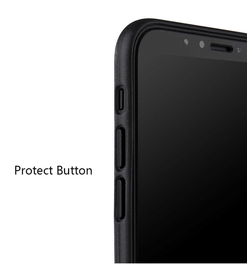 Apple iPhone X Kılıf Zore 1.Kalite PP Silikon Kırmızı
