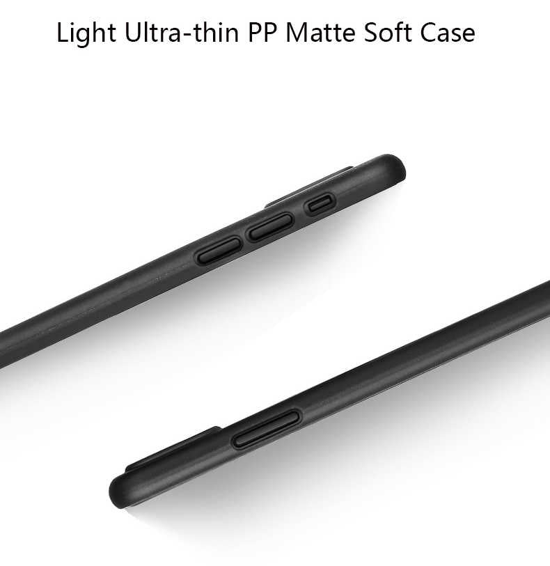Apple iPhone X Kılıf Zore 1.Kalite PP Silikon Gri