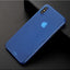 Apple iPhone X Kılıf Zore 1.Kalite PP Silikon Mavi
