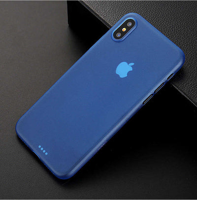 Apple iPhone X Kılıf Zore 1.Kalite PP Silikon Kırmızı