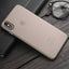 Apple iPhone X Kılıf Zore 1.Kalite PP Silikon Gold