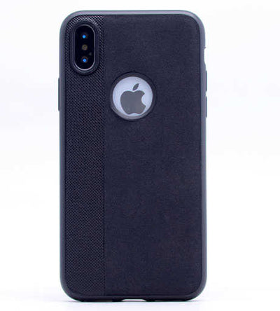 Apple iPhone X Kılıf Zore City Silikon Siyah