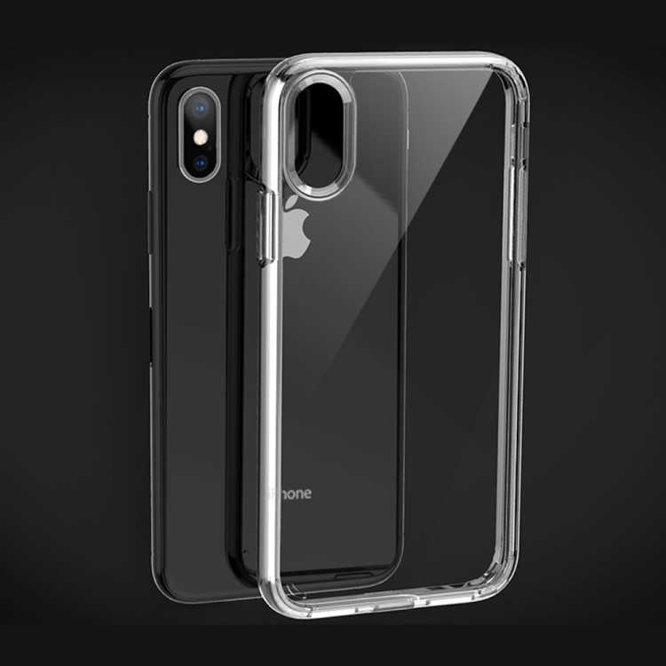 Apple iPhone X Kılıf Zore Coss Kapak Renksiz