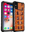 Apple iPhone X Kılıf Zore Crocow Kapak Kahverengi