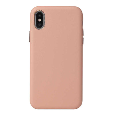 Apple iPhone X Kılıf Zore Eyzi Kapak Pembe