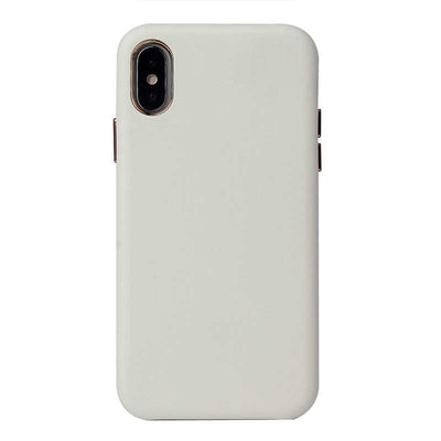 Apple iPhone X Kılıf Zore Eyzi Kapak Beyaz