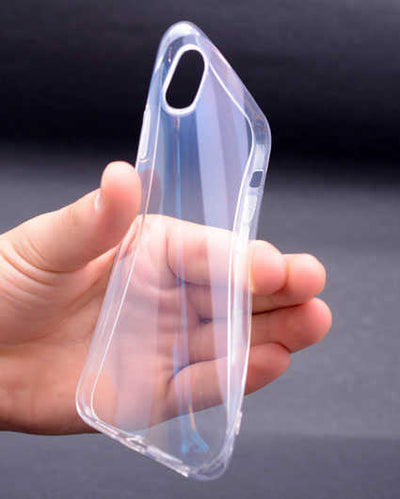 Apple iPhone X Kılıf Zore İmax Silikon Renksiz