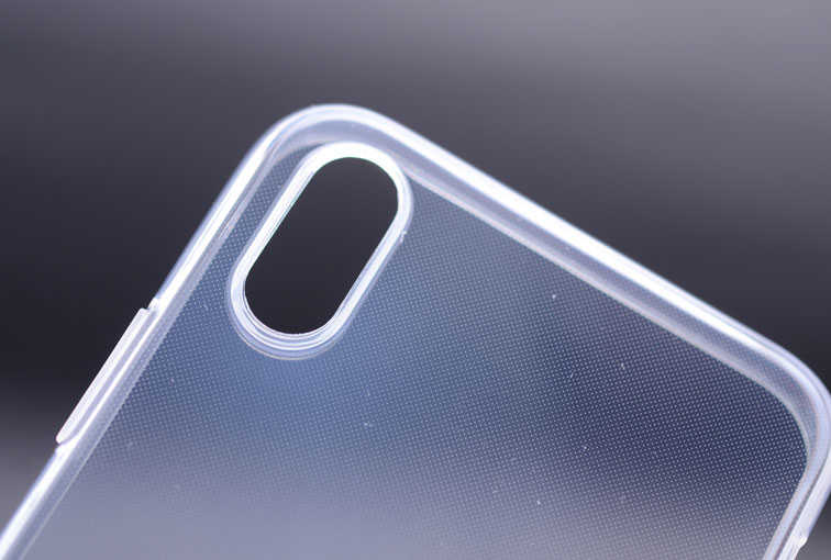 Apple iPhone X Kılıf Zore İmax Silikon Renksiz