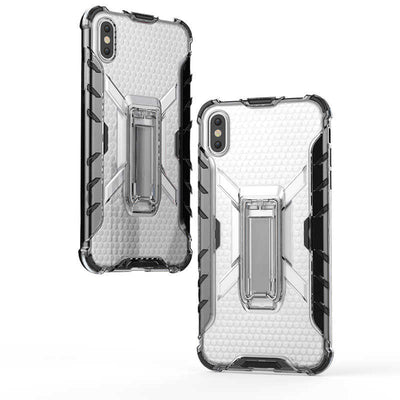 Apple iPhone X Kılıf Zore Klik Silikon Renksiz