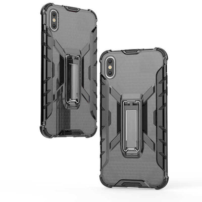Apple iPhone X Kılıf Zore Klik Silikon Siyah