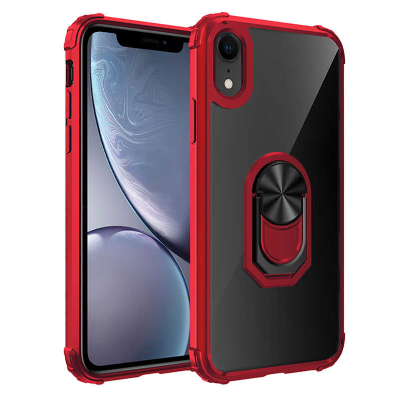 Apple iPhone XR 6.1 Kılıf Zore Mola Kapak Siyah
