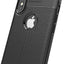 Apple iPhone X Kılıf Zore Niss Silikon Kapak Lacivert