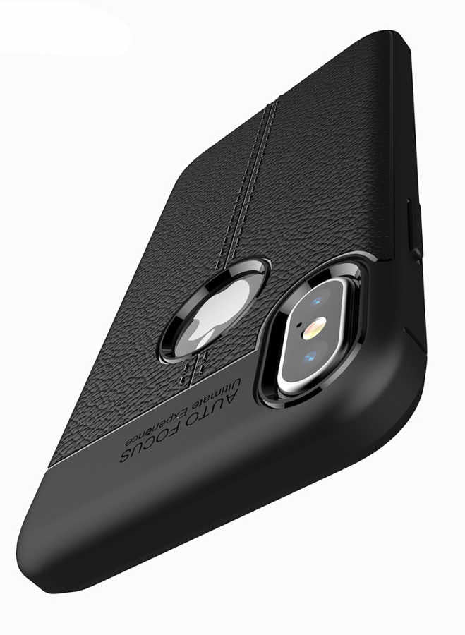 Apple iPhone X Kılıf Zore Niss Silikon Kapak Kırmızı