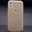 Apple iPhone X Kılıf Zore Shining Silikon Gold