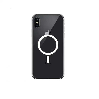 Apple iPhone X Kılıf Zore Tacsafe Wireless Kapak Renksiz