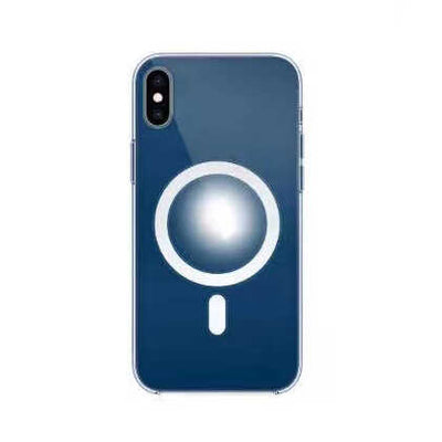 Apple iPhone X Kılıf Zore Tacsafe Wireless Kapak Renksiz