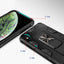 Apple iPhone X Kılıf Zore Volve Kapak Kırmızı