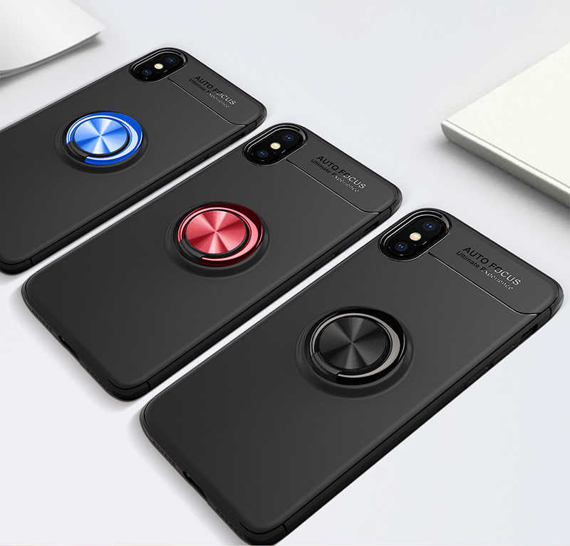 Apple iPhone X Kılıf Zore Ravel Silikon Kapak Kırmızı