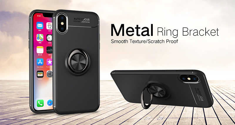 Apple iPhone X Kılıf Zore Ravel Silikon Kapak Mavi