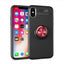 Apple iPhone X Kılıf Zore Ravel Silikon Kapak Siyah-Rose Gold