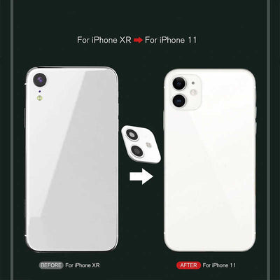 Apple iPhone XR 6.1 Zore CP-03 iPhone 11 Kamera Lens Dönüştürücü Gold