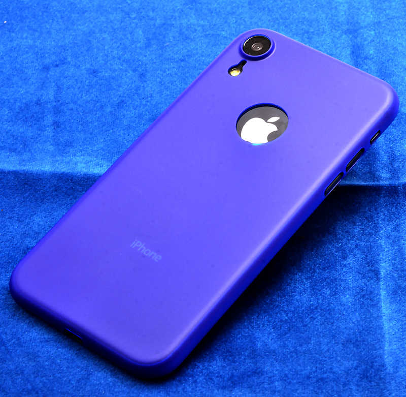 Apple iPhone XR 6.1 Kılıf Zore 1.Kalite PP Silikon Siyah