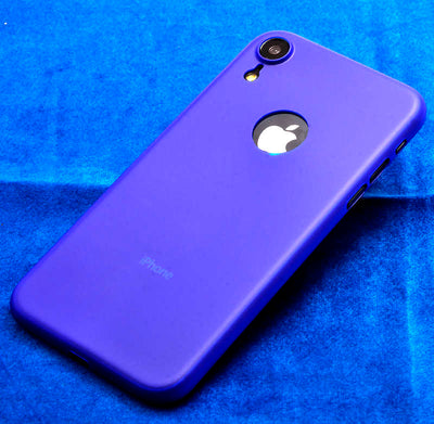 Apple iPhone XR 6.1 Kılıf Zore 1.Kalite PP Silikon Siyah