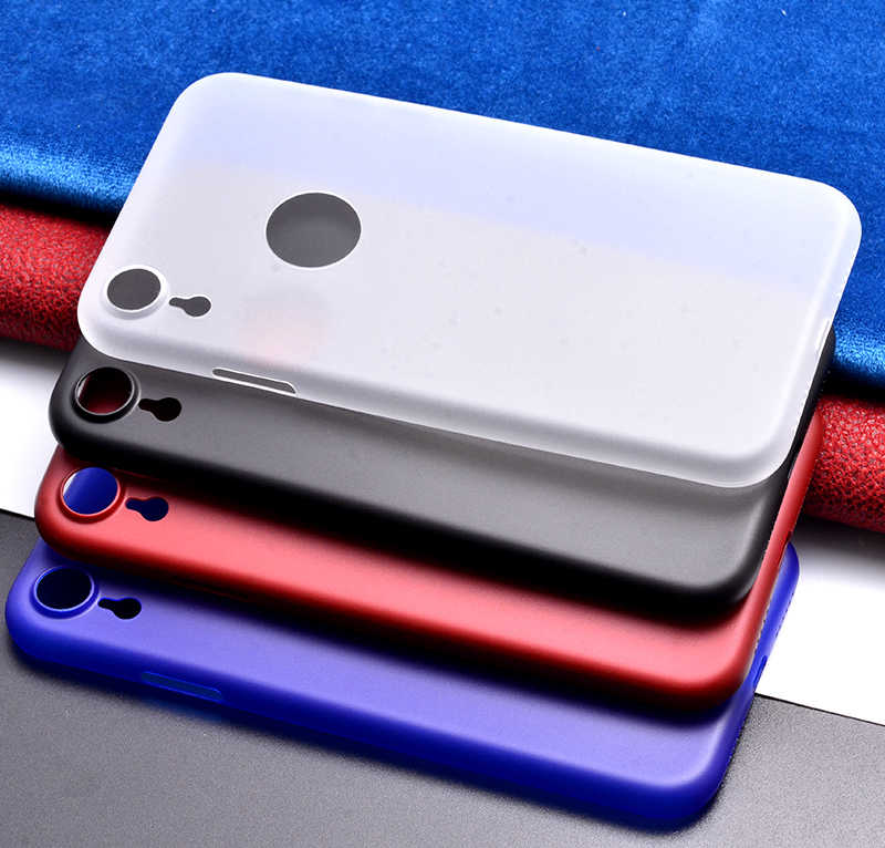 Apple iPhone XR 6.1 Kılıf Zore 1.Kalite PP Silikon Mavi