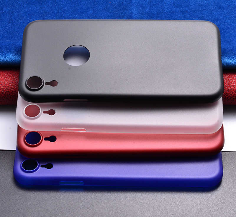 Apple iPhone XR 6.1 Kılıf Zore 1.Kalite PP Silikon Kırmızı