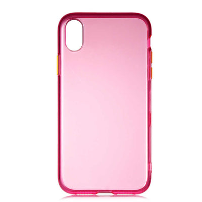 Apple iPhone XR 6.1 Kılıf Zore Bistro Kapak Pembe