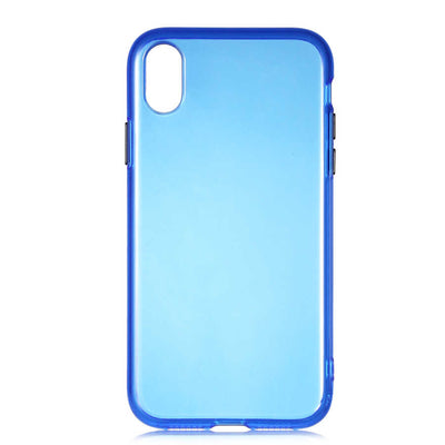 Apple iPhone XR 6.1 Kılıf Zore Bistro Kapak Mavi