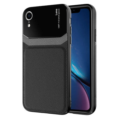 Apple iPhone XR 6.1 Kılıf Zore Emiks Kapak Kırmızı