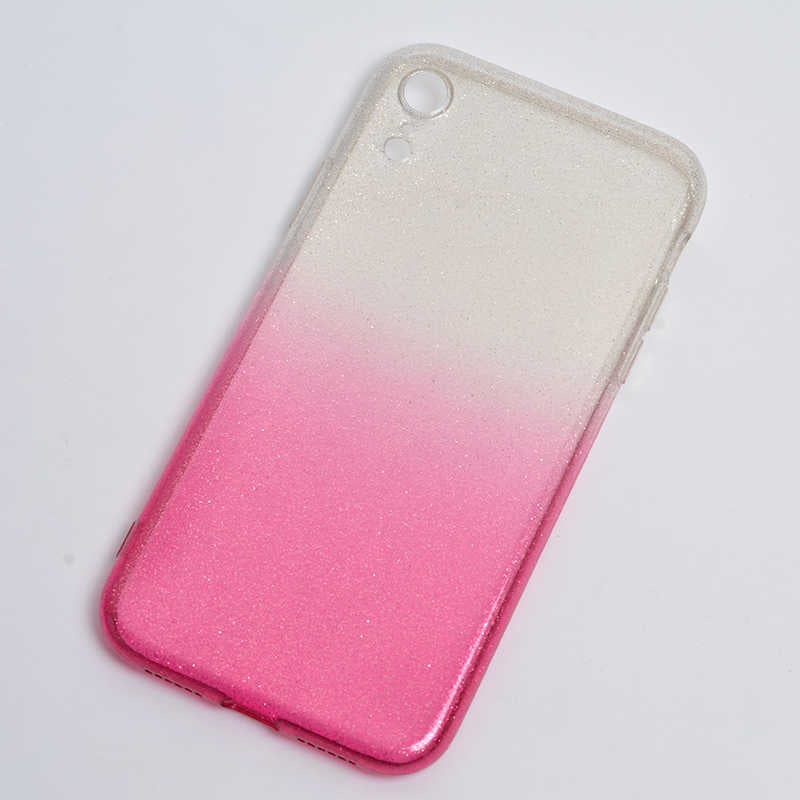 Apple iPhone XR 6.1 Kılıf Zore Fogy Silikon Pembe