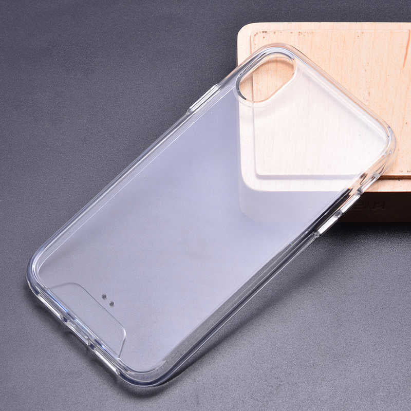 Apple iPhone XR 6.1 Kılıf Zore Gard Silikon Renksiz