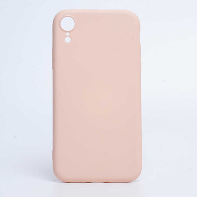 Apple iPhone XR 6.1 Kılıf Zore İnci Silikon Pembe