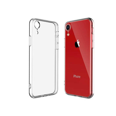 Apple iPhone XR 6.1 Kılıf Zore Kamera Korumalı Süper Silikon Kapak Renksiz