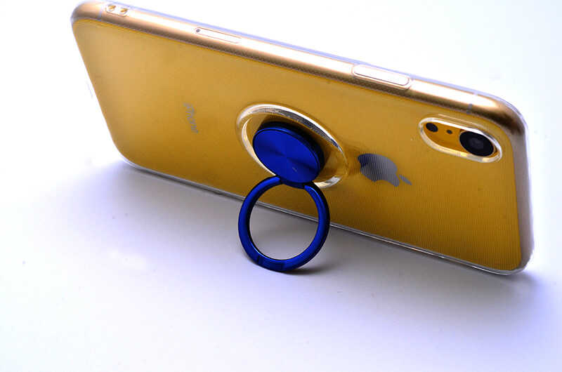 Apple iPhone XR 6.1 Kılıf Zore Les Silikon Gold