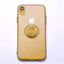 Apple iPhone XR 6.1 Kılıf Zore Les Silikon Gold