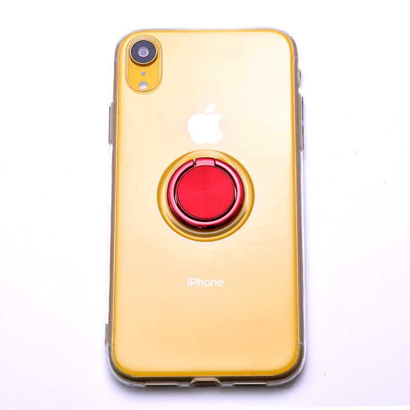 Apple iPhone XR 6.1 Kılıf Zore Les Silikon Kırmızı