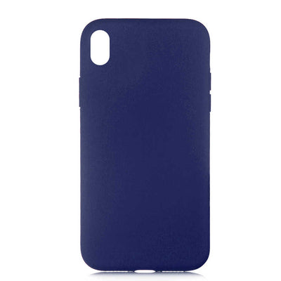 Apple iPhone XR 6.1 Kılıf Zore LSR Lansman Kapak Mavi